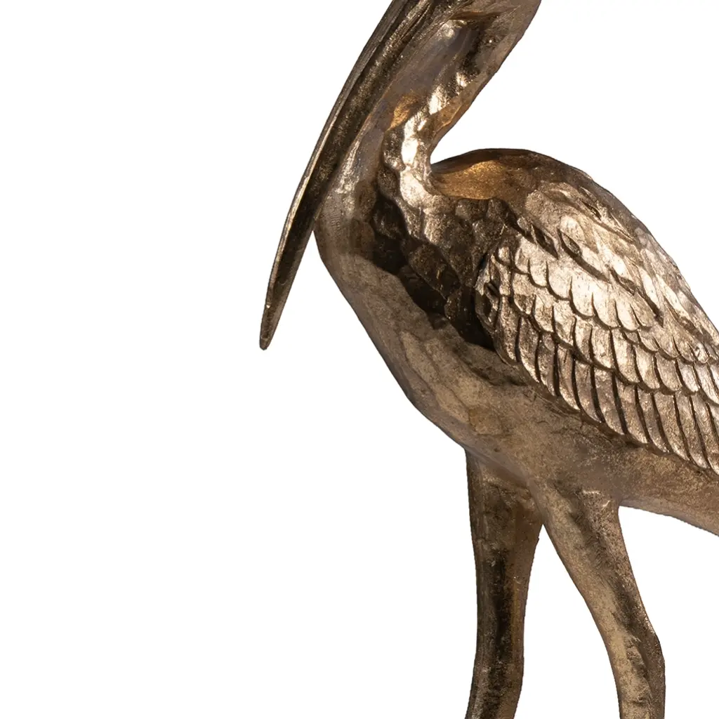 Crane Figurine,Standing-CU