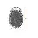 Table Gear Clock-Measurement