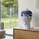 Bryn Porcelain Urn_33 X 33 X 62cm_2057