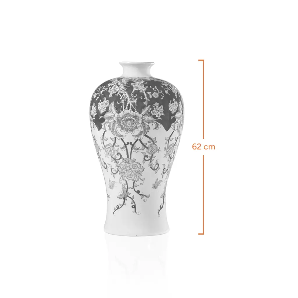 Bryn Porcelain Urn_33 X 33 X 62cm_2057