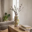 Lemon Pattern Vase-ENV