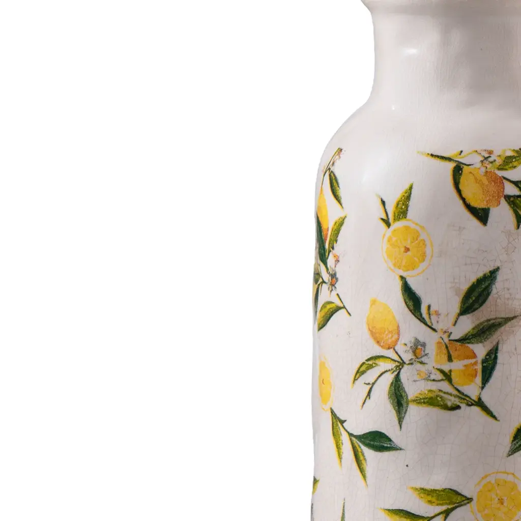 Lemon Pattern Vase-CU1