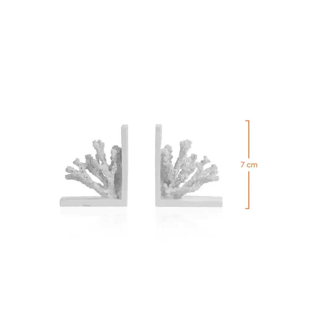 Faux Coral Bookends-Measurement 2