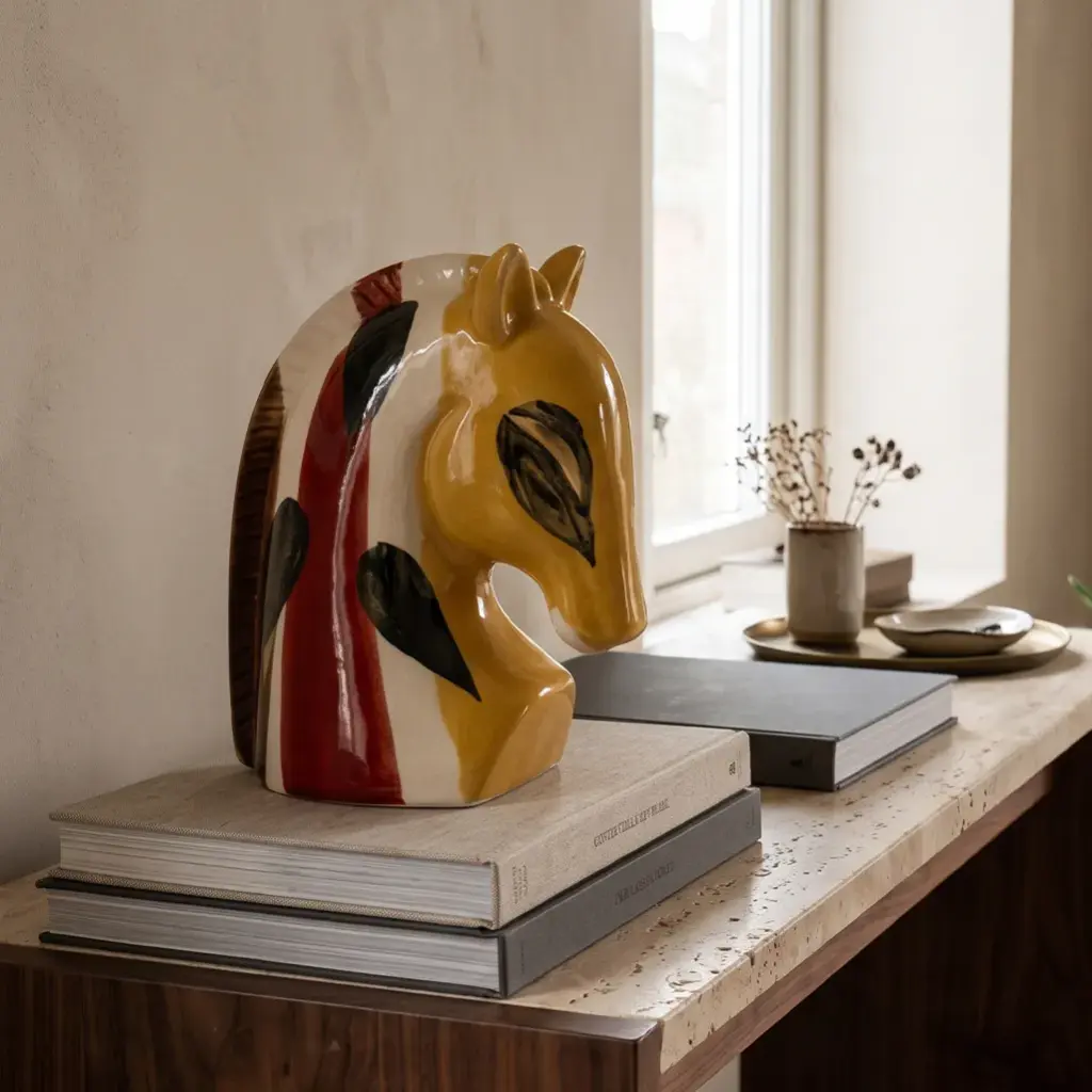 Ceramic Horse Head-ENV