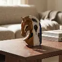 27cm  Ceramic Horse Head Sculpture-ENV