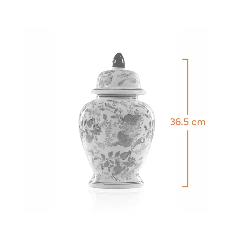 Magnolia Ginger Jar-Measurement