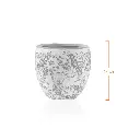 Vase 18.5 X 18.5 X 17 cm