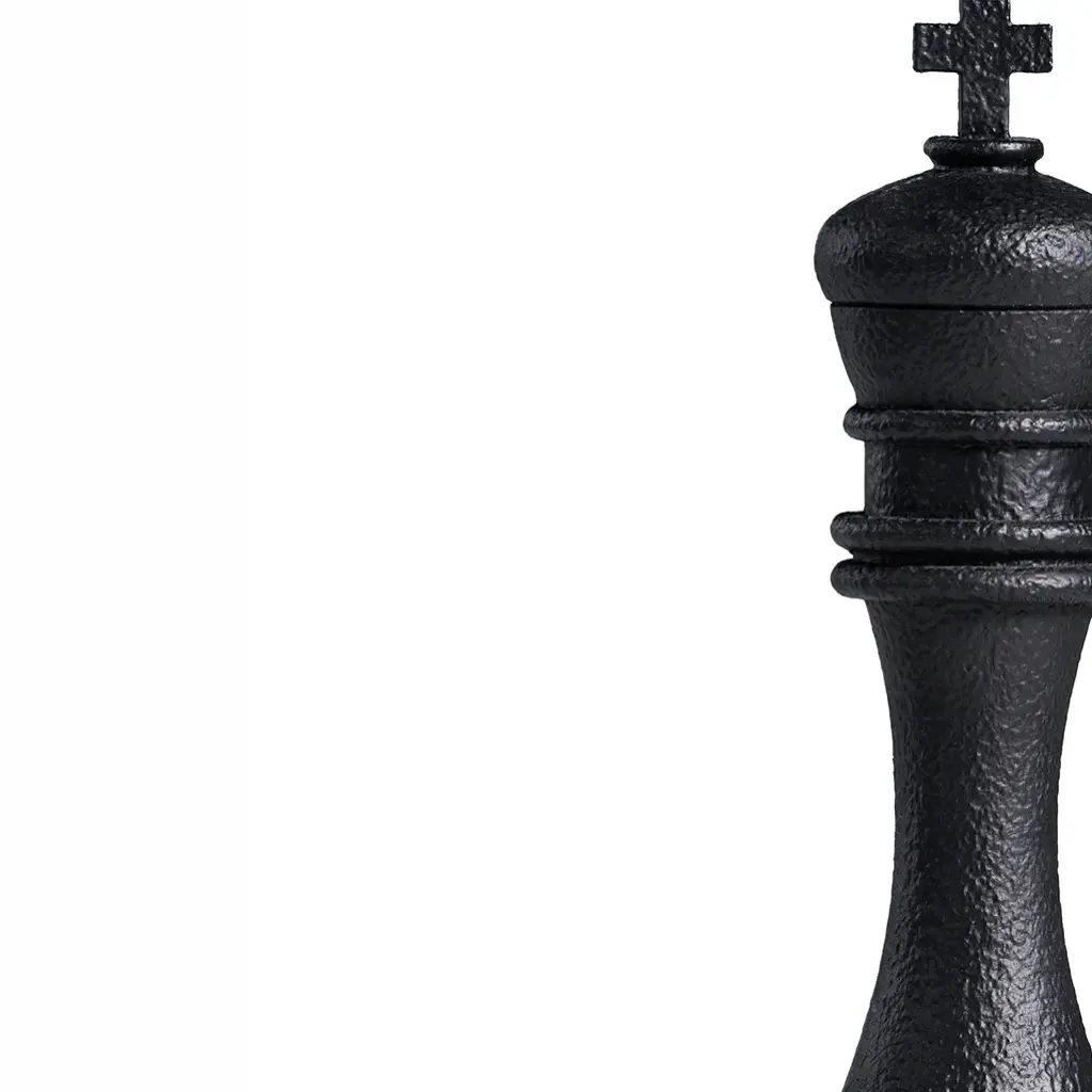 Chess King Decor 128 X 128 X 31 cm