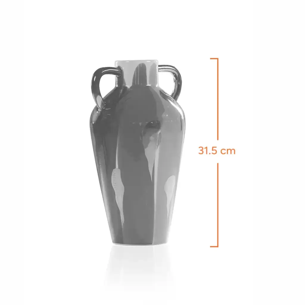 Ceramic Amphora Vase 18.7 X 16.3 X 31.5 cm
