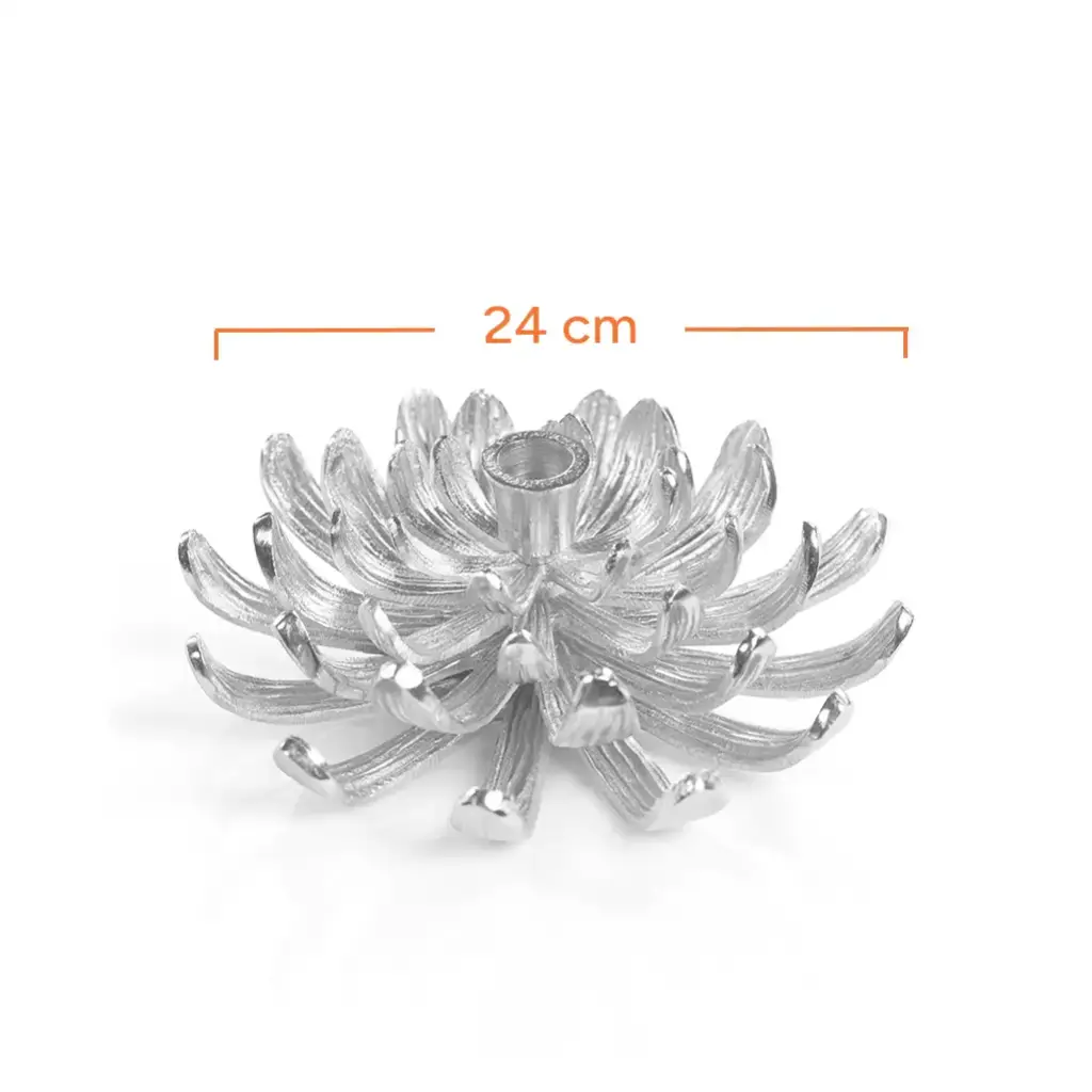 Taper Candle Holder 24 X 24 X 9 cm