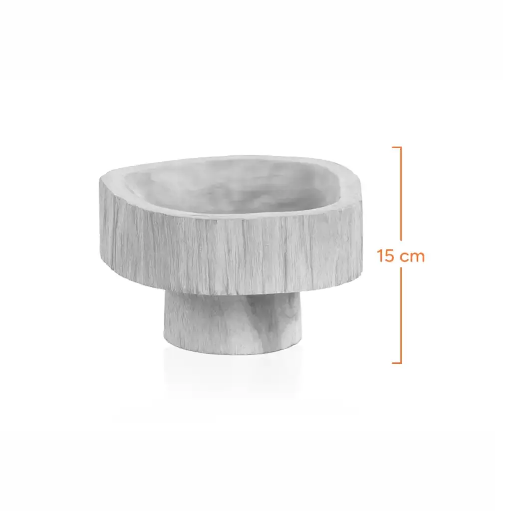 Decorative Pedestal Bowl_48 x 48 x 15cm_D0112