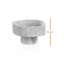 Decorative Pedestal Bowl_48 x 48 x 15cm_D0112