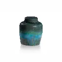 Ceramic Lidded Jar 13.3 X 13.3 X 15.2 cm