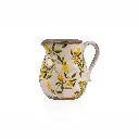 Lemon Pattern Pitcher Vase 20 X 16.5 X 20 cm