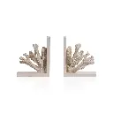 Faux Coral Bookends
