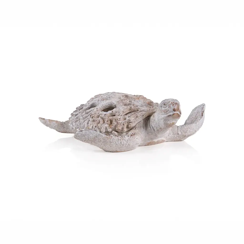Reef Sea Turtle Statue 33.5 X 31 X 10 cm