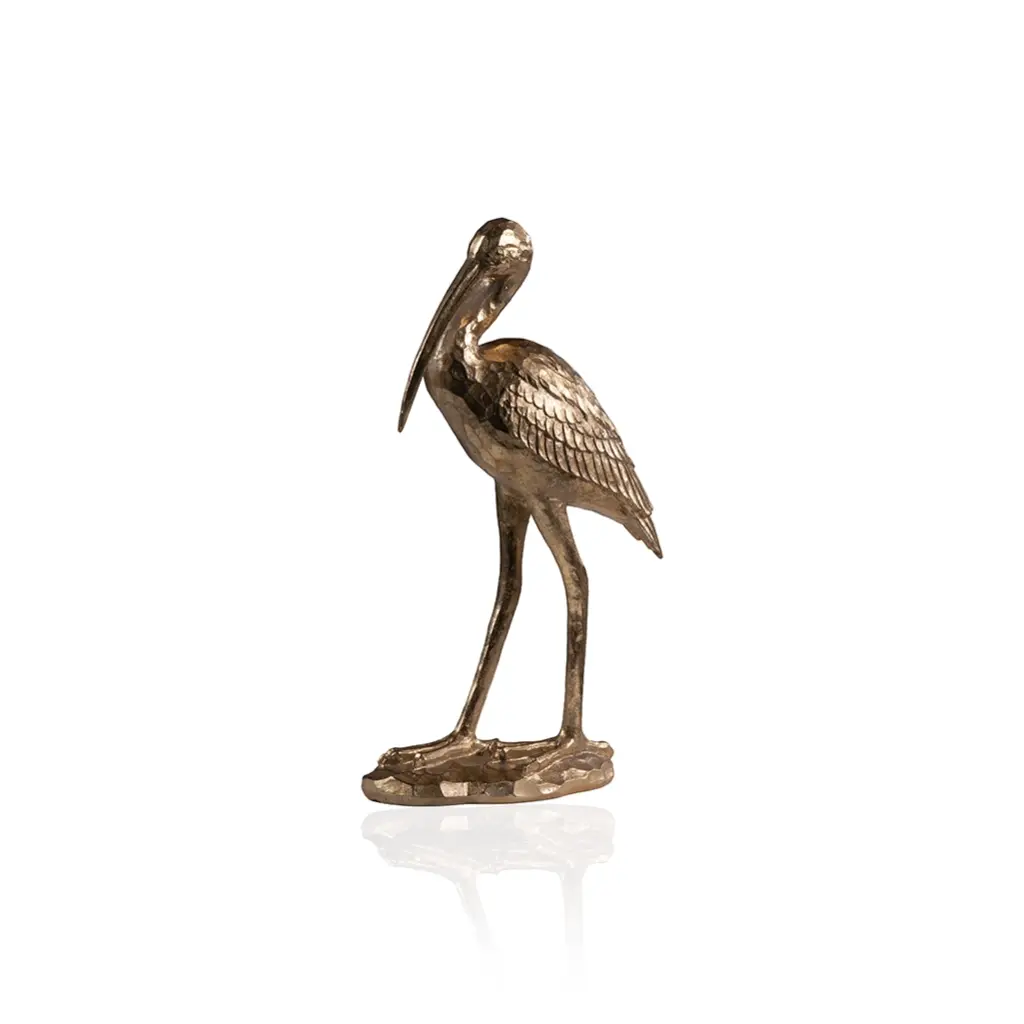 Crane Figurine Standing
