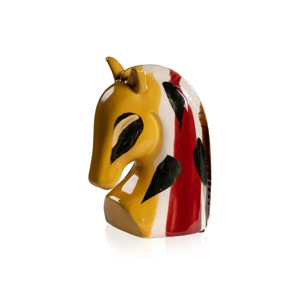 Horse Head Sculpture 14.5 X 8 X 18 cm 