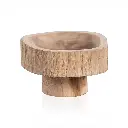 Decorative Pedestal Bowl 48 X 48 X 15 cm