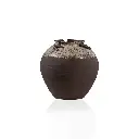 Ceramic Accent Vase 24 X 24 X 23 cm