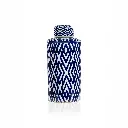 Carlyle Lidded Jar 15.5 X 15.5 X 35 cm